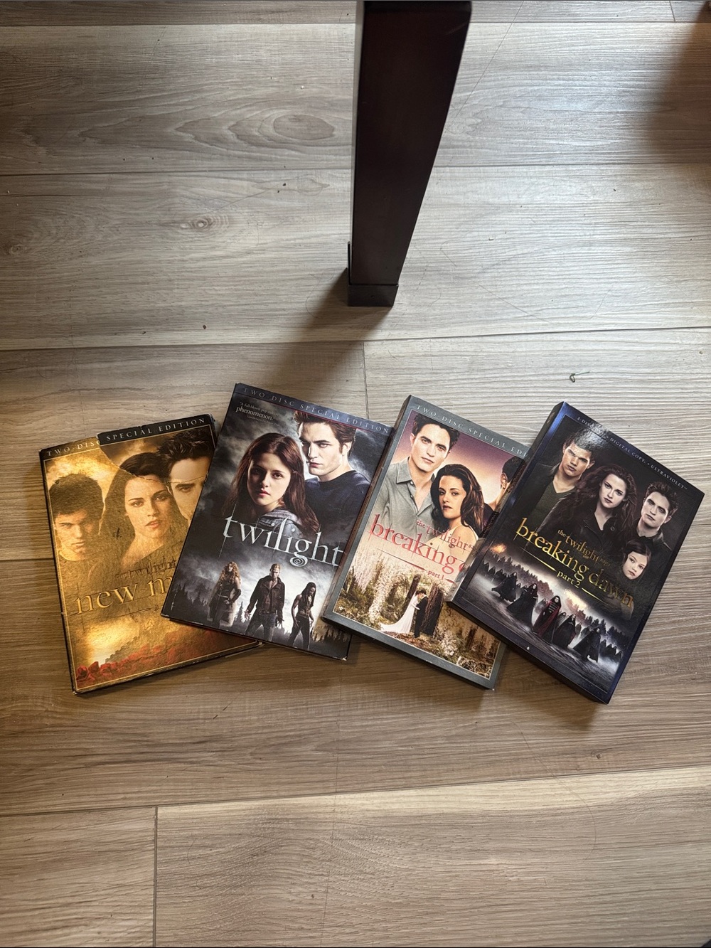 Twilight Saga DVD Collection - Black and Gold Covers